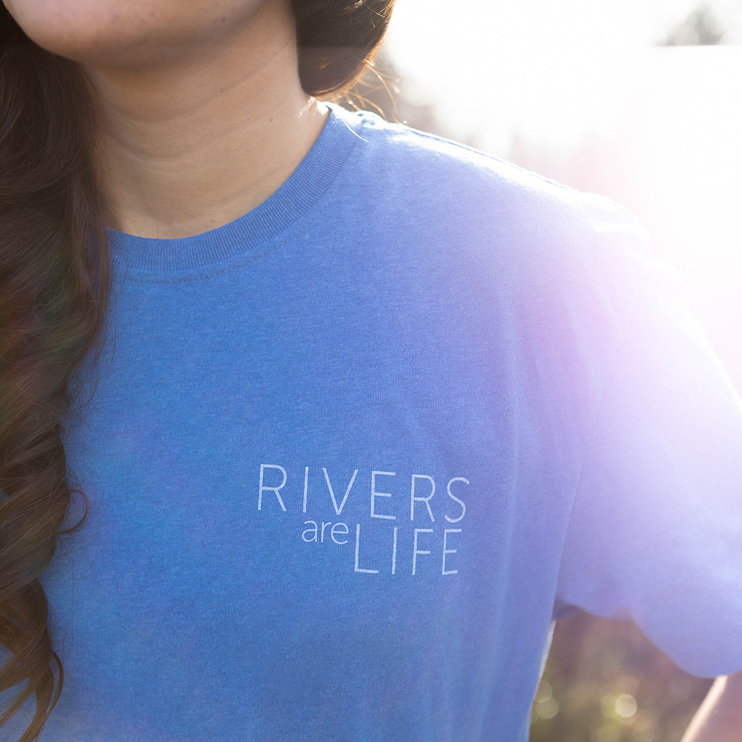 Rivers are Life | OG Blue River Shirt