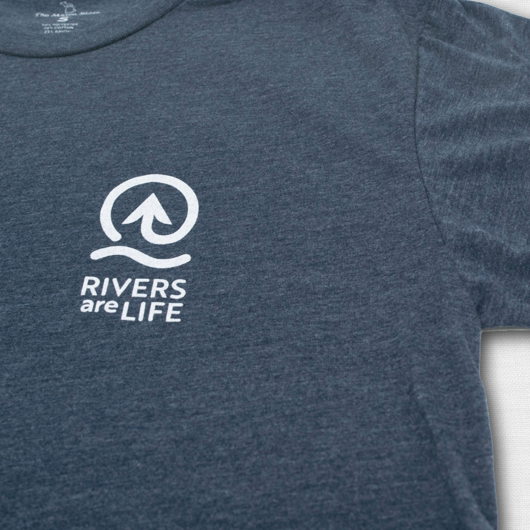 Rivers are Life Logo T-Shirt (Unisex)