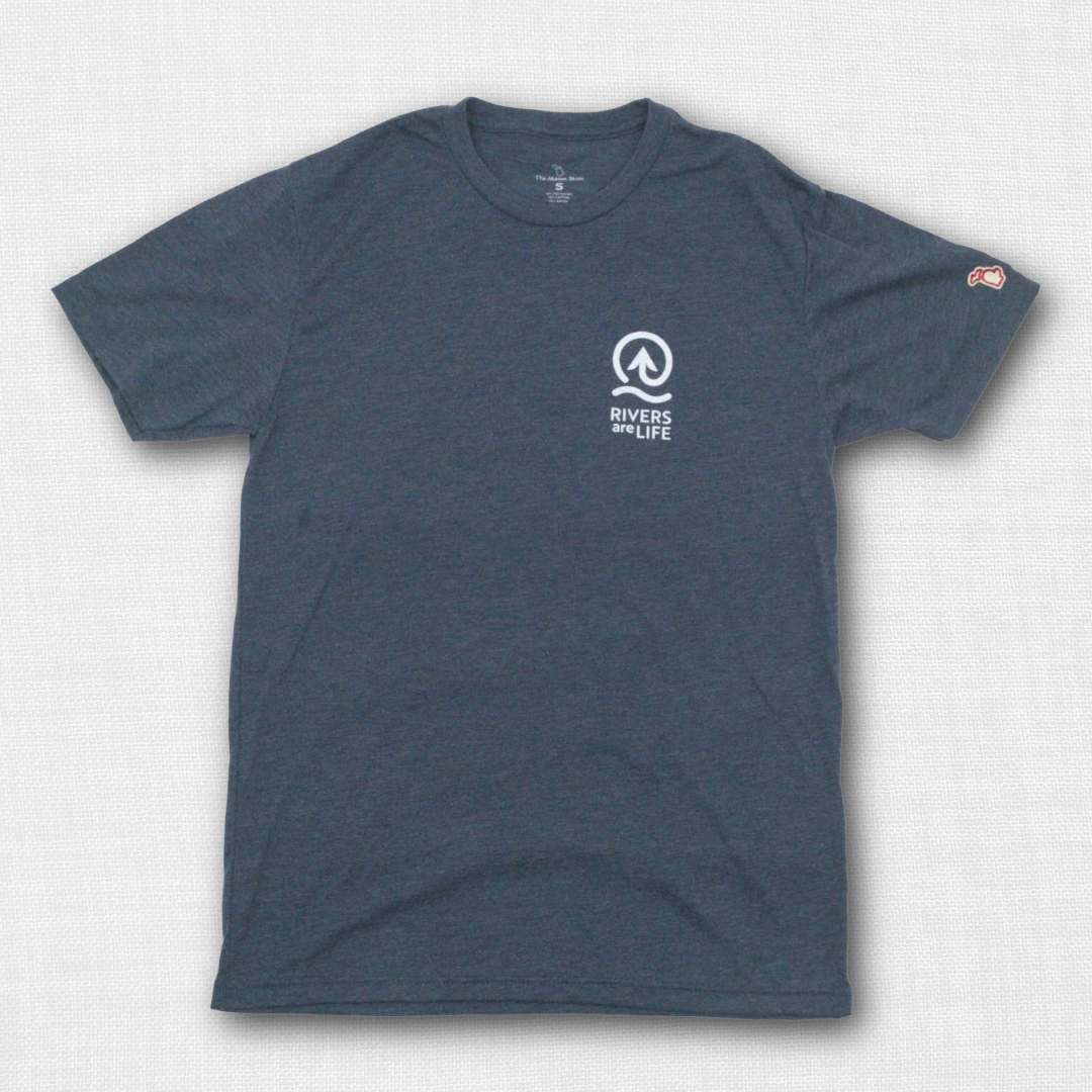 Rivers are Life Logo T-Shirt (Unisex)
