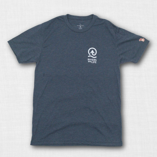Rivers are Life Logo T-Shirt (Unisex)