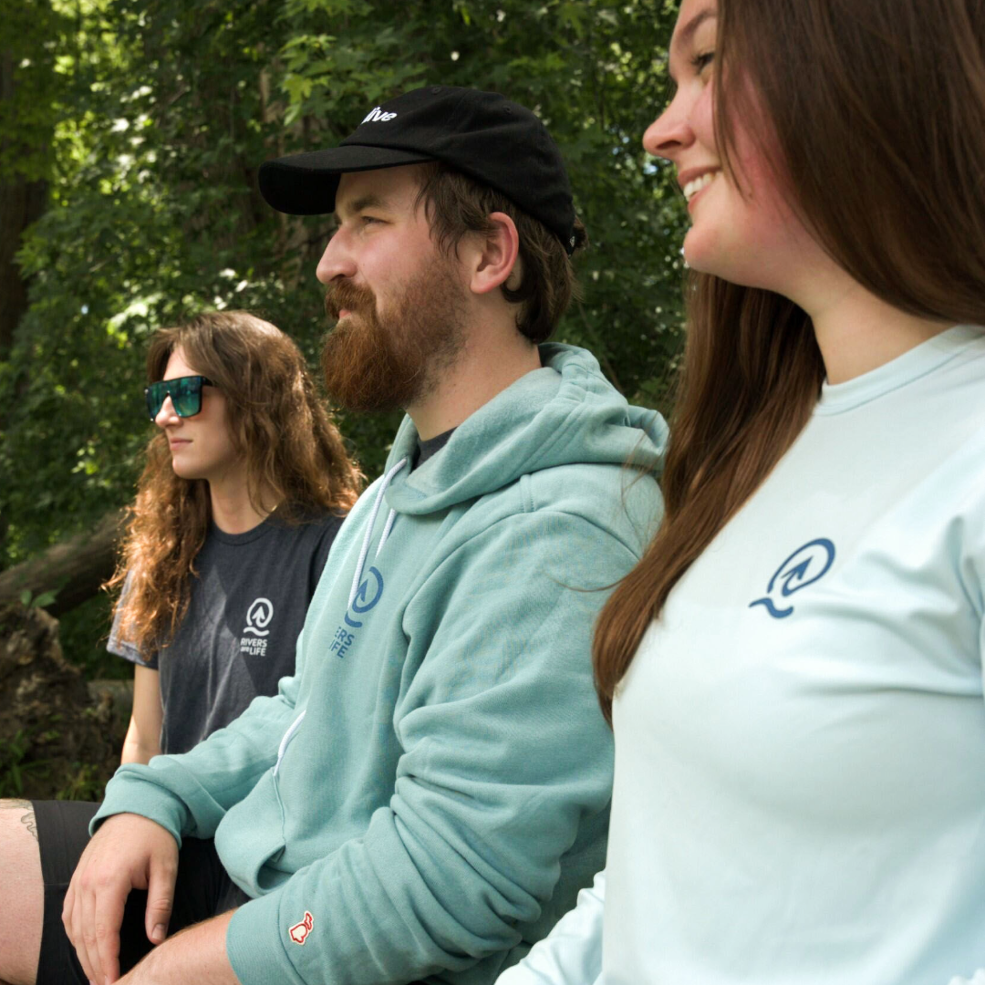 Rivers are Life All Seasons Logo Hoodie (Unisex)