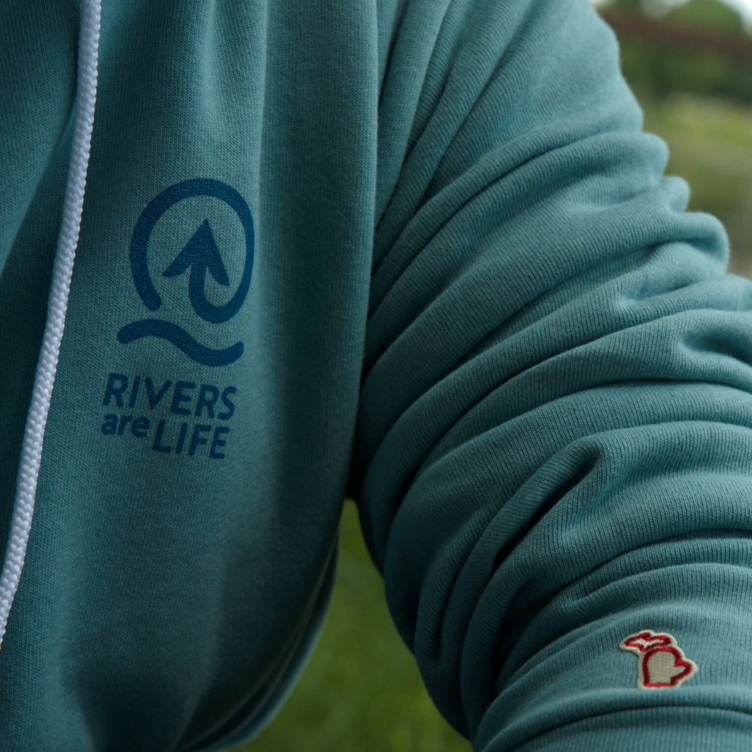 Rivers are Life All Seasons Logo Hoodie (Unisex)