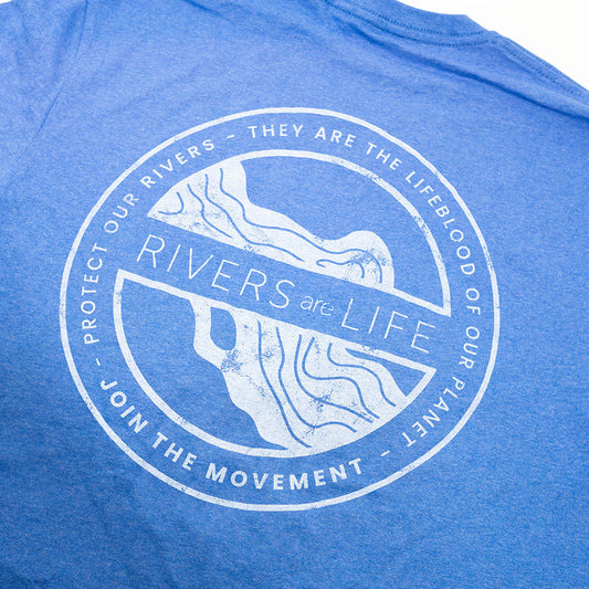 Rivers are Life | OG Blue River Shirt